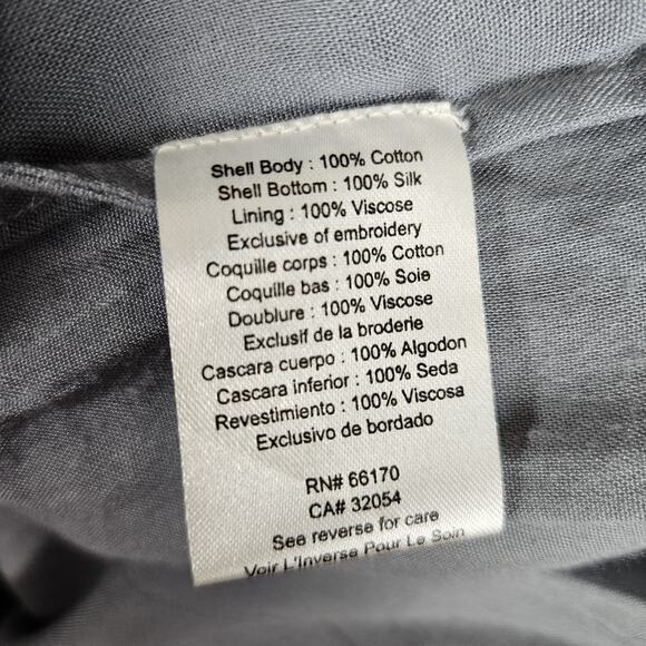 Anthropologie Hemant & Nandita Revolve Beaded Maxi Dress Silk Embellish Size XS - Picture 13 of 15